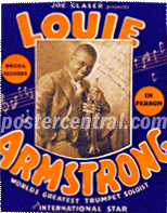 Louis Armstrong poster